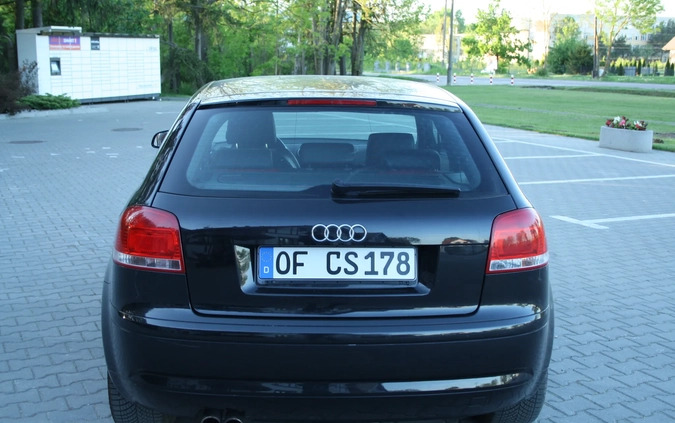 Audi A3 cena 23900 przebieg: 95000, rok produkcji 2007 z Zwoleń małe 352